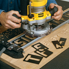 Wood Sign Router Templates